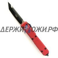 Нож Ultratech T/E Contoured Red 2-Tone Tanto Elmax Blade Microtech складной автоматический MT_123-1CCRD 